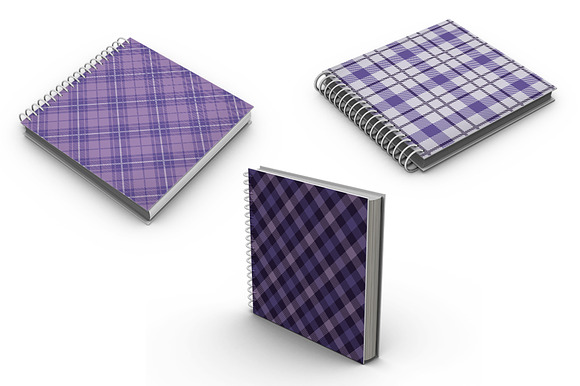 Ultra Violet Tartan in Patterns - product preview 4