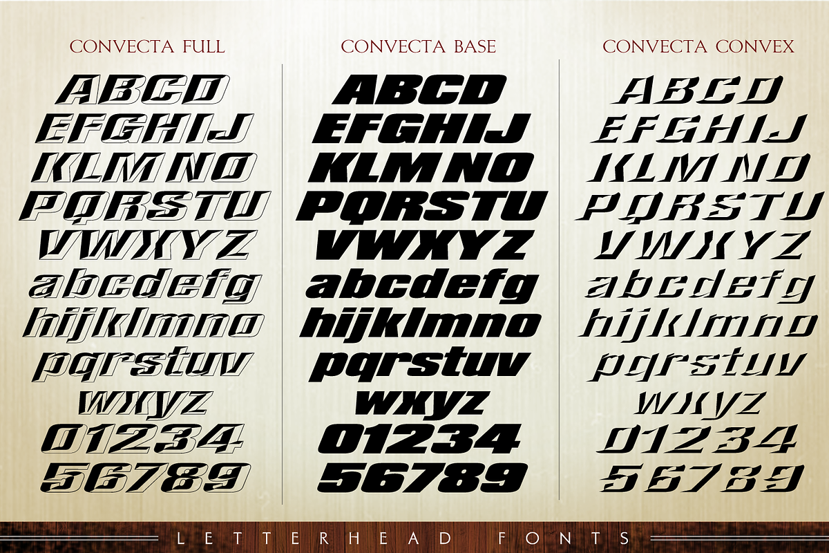 LHF Convecta in Display Fonts - product preview 8