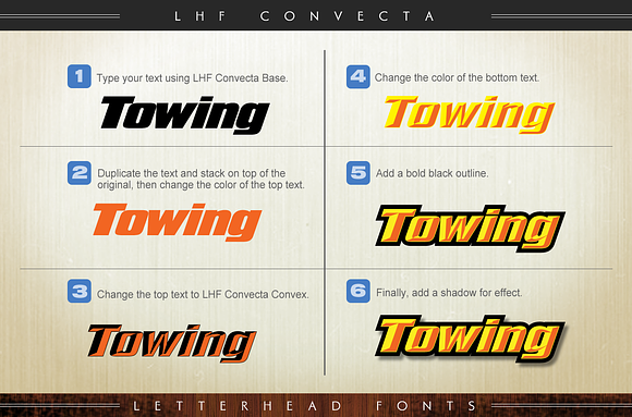 LHF Convecta in Display Fonts - product preview 1