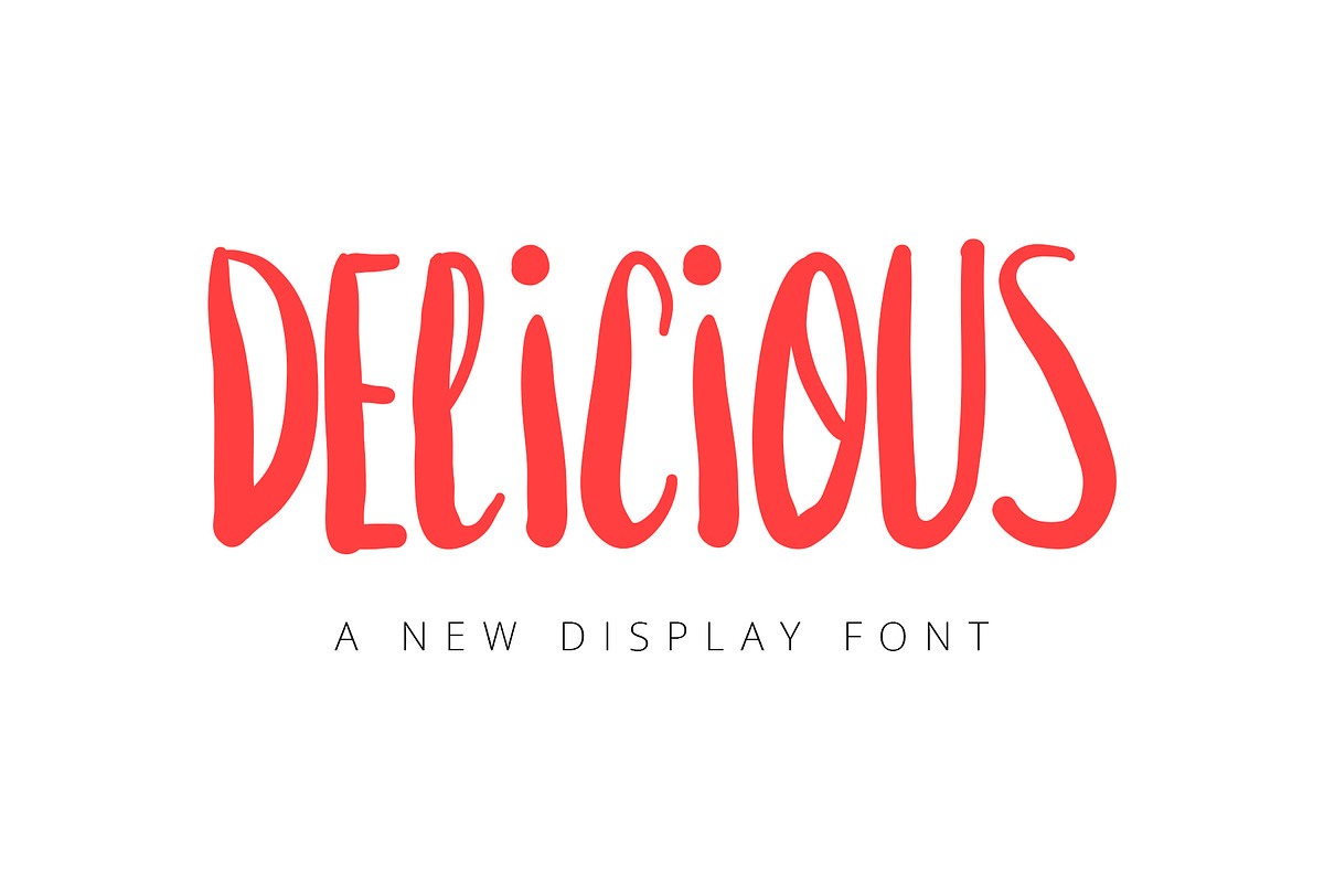 Delicious - Display Font in Display Fonts - product preview 8