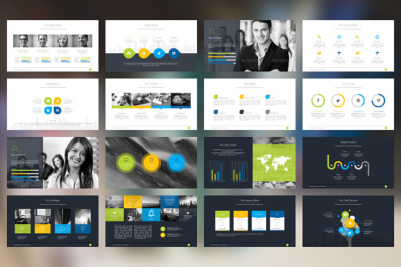 Laukpauk PowerPoint Template in PowerPoint Templates - product preview 3