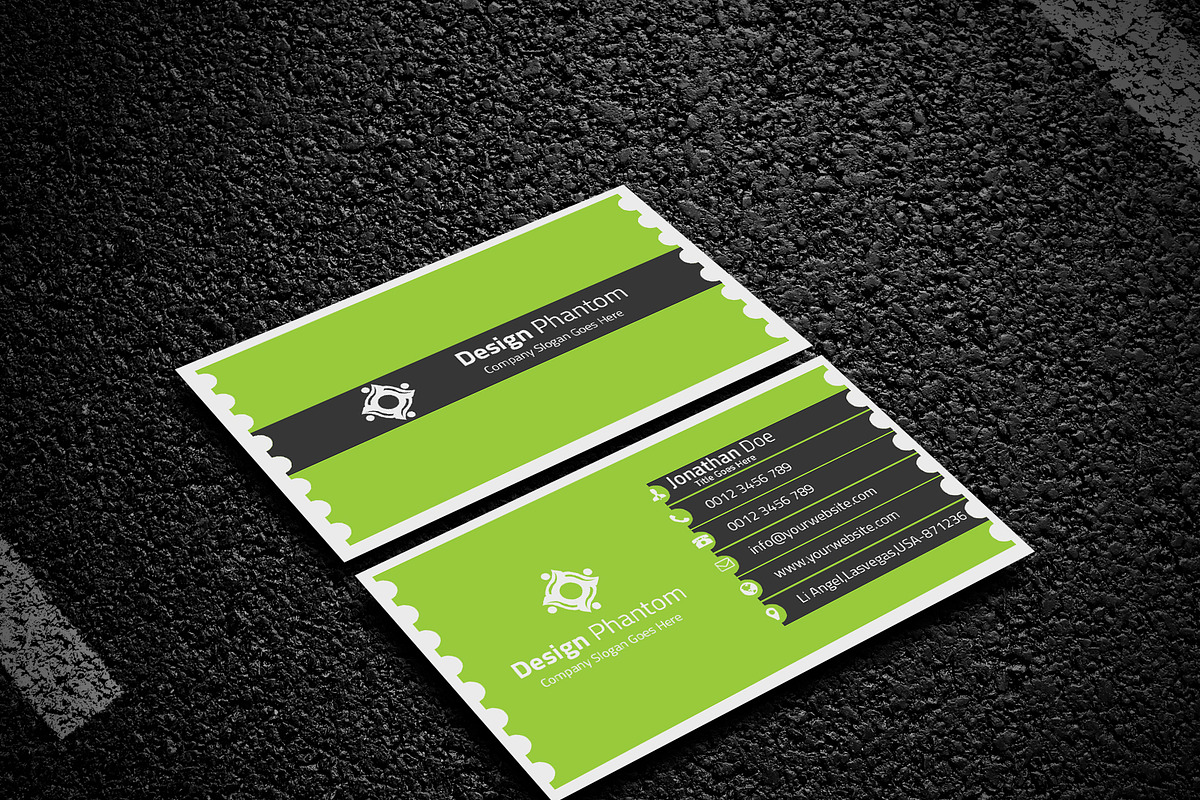 Creative Business Card Template in Business Card Templates - product preview 8