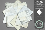Vintage Lace Wedding Handkerchiefs