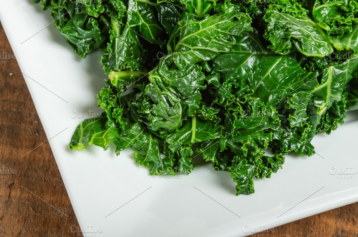 Fresh cooked kale | High-Quality Food Images ~ Creative Market