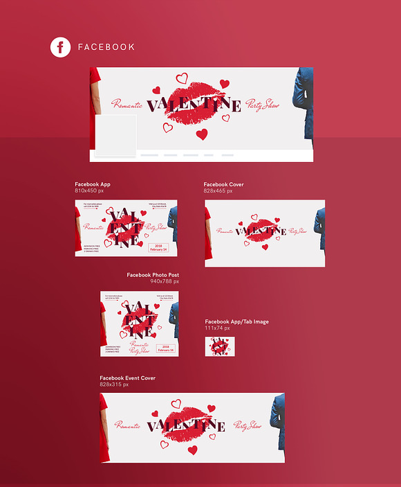 Promo Bundle | Valentine's Day Party in Templates - product preview 11