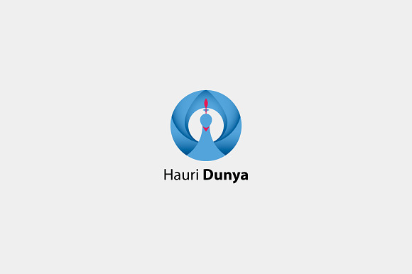 Hauri Dunya Logo Template in Logo Templates - product preview 2