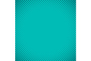 Blue green halftone background vector illustration