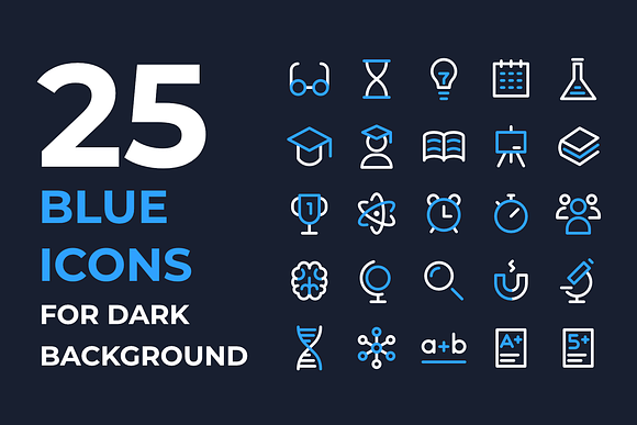 School and Scientific Icons in Calendar Icons - product preview 6