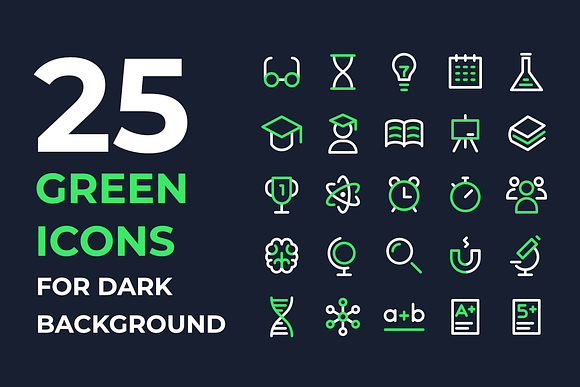 School and Scientific Icons in Calendar Icons - product preview 9