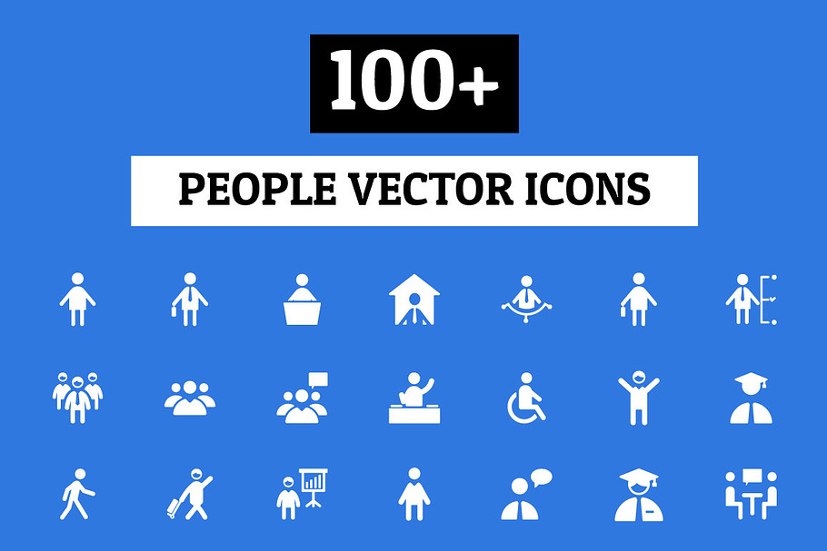 100+ People Vector Icons in People Icons - product preview 8