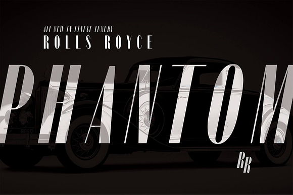 Portia | Film Noir Inspired Font in Sans-Serif Fonts - product preview 4