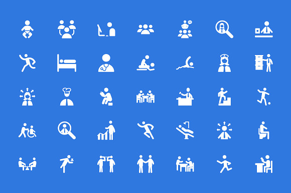 100+ People Vector Icons in People Icons - product preview 2