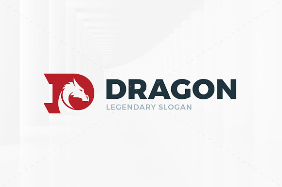 Dragon - Letter D Logo in Logo Templates - product preview 3