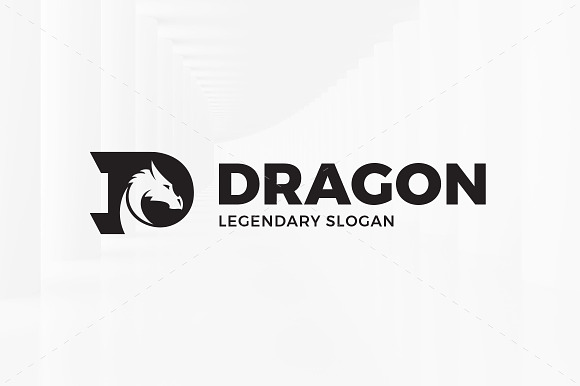 Dragon - Letter D Logo in Logo Templates - product preview 5