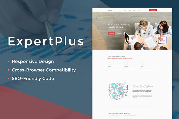 ExpertPlus Consulting Landing Page