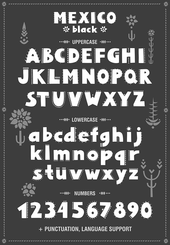 Mexico - Font Family in Display Fonts - product preview 2