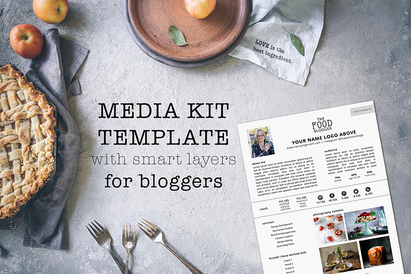 Media Kit Template for Bloggers