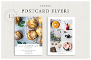 Foodie Postcard Flyers