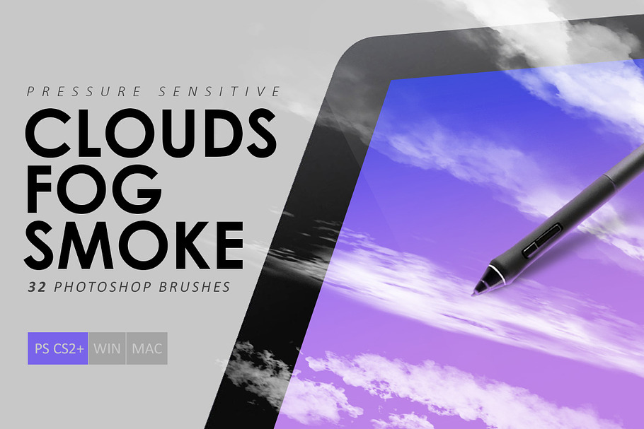 Clouds, Fog, Smoke Photoshop Brushes in Photoshop Brushes - product preview 8