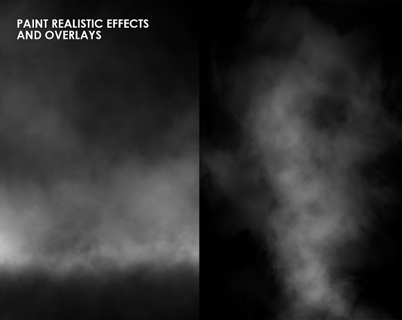 Clouds, Fog, Smoke Photoshop Brushes in Photoshop Brushes - product preview 4