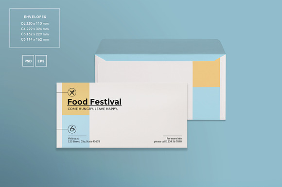 Branding Pack | Food Festival in Branding Mockups - product preview 7