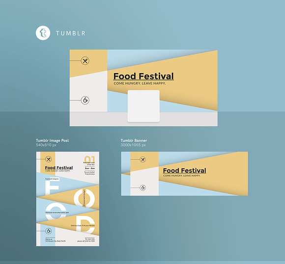 Promo Bundle | Food Festival in Templates - product preview 9