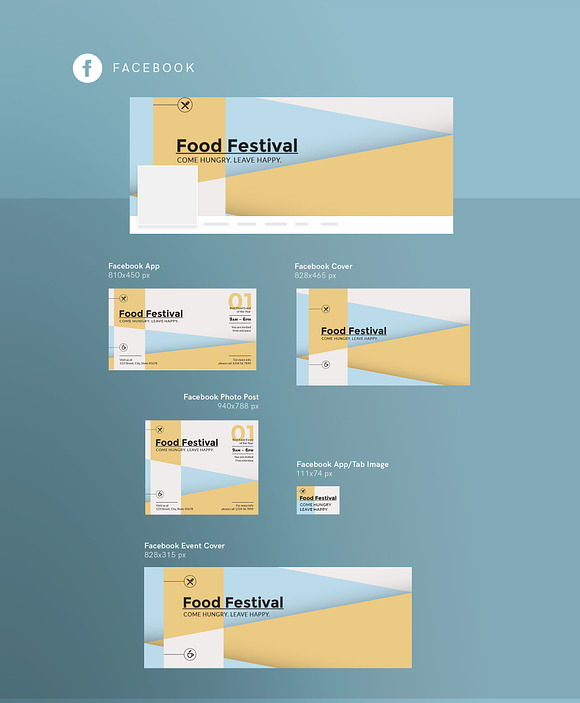 Promo Bundle | Food Festival in Templates - product preview 12