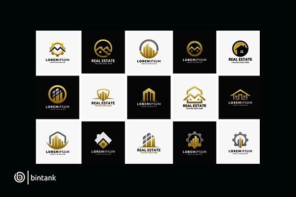 50 Real Estate Logo Templates Bundle in Logo Templates - product preview 1