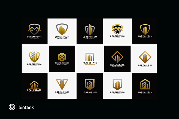 50 Real Estate Logo Templates Bundle in Logo Templates - product preview 2