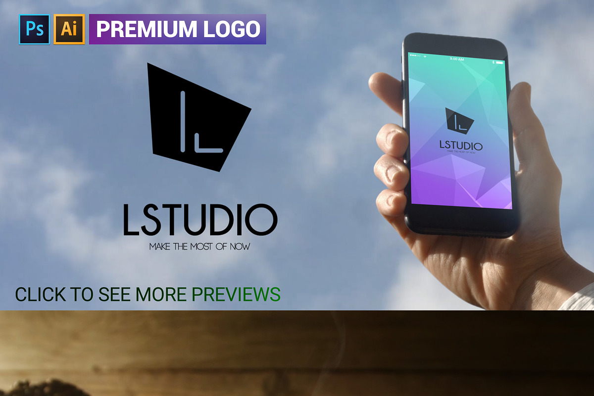 L Letter Logo in Logo Templates - product preview 8