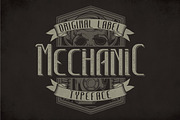 Mechanic Modern Label Typeface