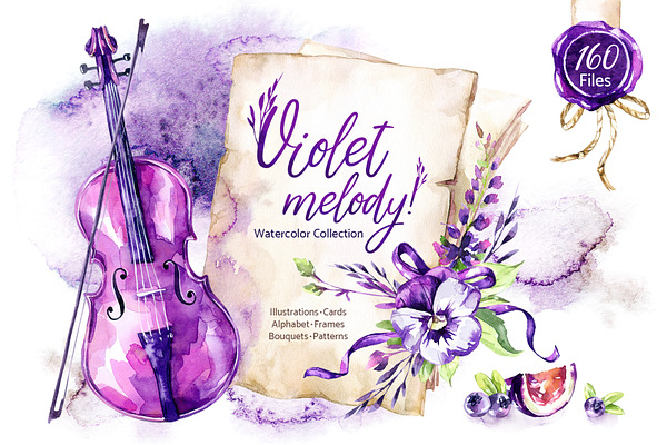 "Violet Melody" Collection