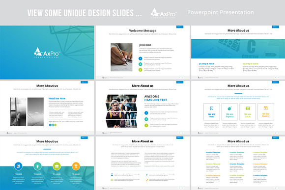 Creative Powerpoint Presentation in PowerPoint Templates - product preview 1
