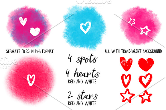 Valentine's Hand Lettering Overlays in Illustrations - product preview 4