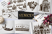Set of Venice sketches