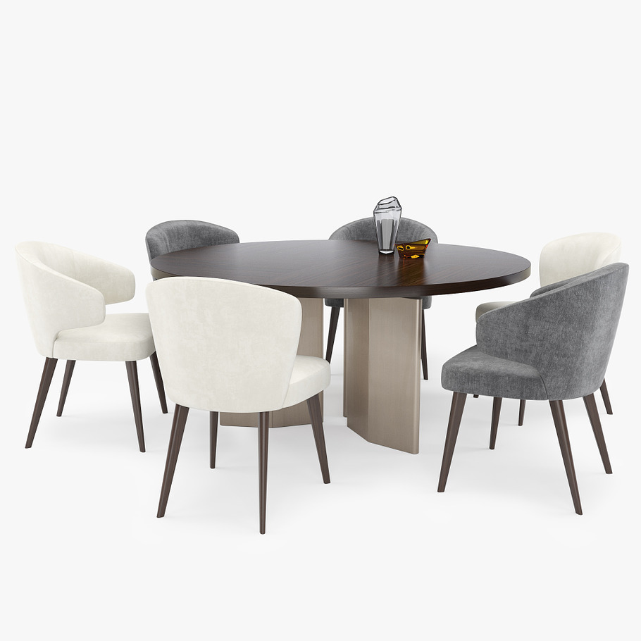 Minotti Aston set in Furniture - product preview 9