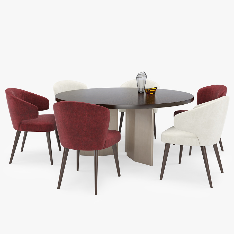 Minotti Aston set in Furniture - product preview 10