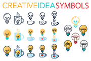 Creative Idea Symbols