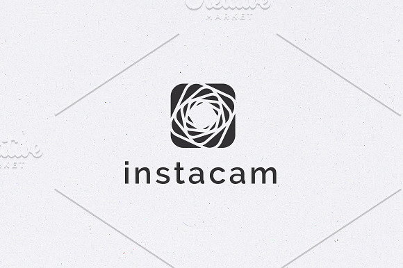 Insta Cam Logo in Logo Templates - product preview 3
