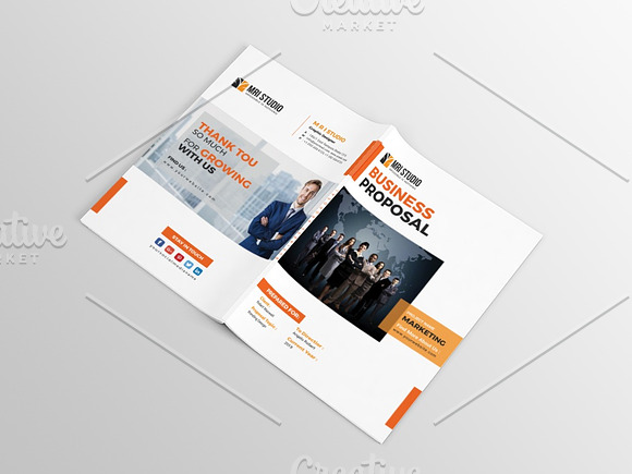 Proposal Template in Brochure Templates - product preview 3