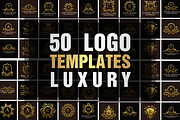 Luxury Logo Templates, 50 Set 