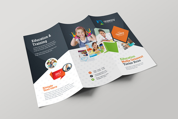 Education TriFold Brochure in Brochure Templates - product preview 2