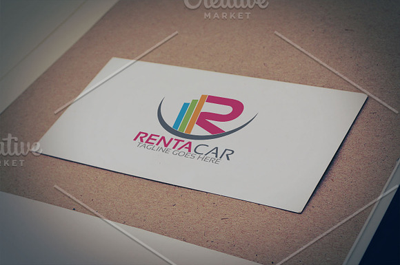 R Letter Logo in Logo Templates - product preview 2