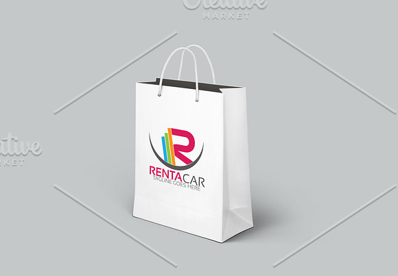 R Letter Logo in Logo Templates - product preview 4