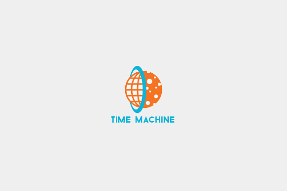 Time Machine Logo Template in Logo Templates - product preview 2