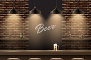 Bar, pub interior
