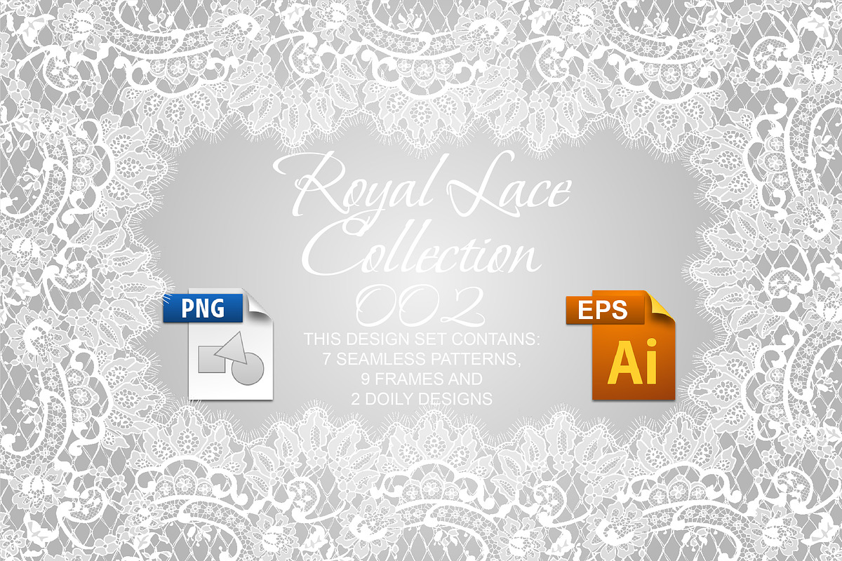 Royal Lace Collection 002 in Textures - product preview 8