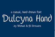 Dulcyna Hand Font