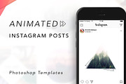 Animated Instagram Posts Bundle