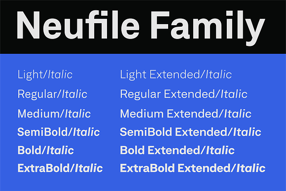Neufile Grotesk™ in Sans-Serif Fonts - product preview 3